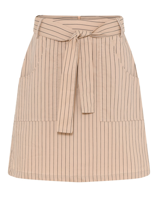 LA ROUGE ApS Anine Skirt Skirt Sand/Black Stripe
