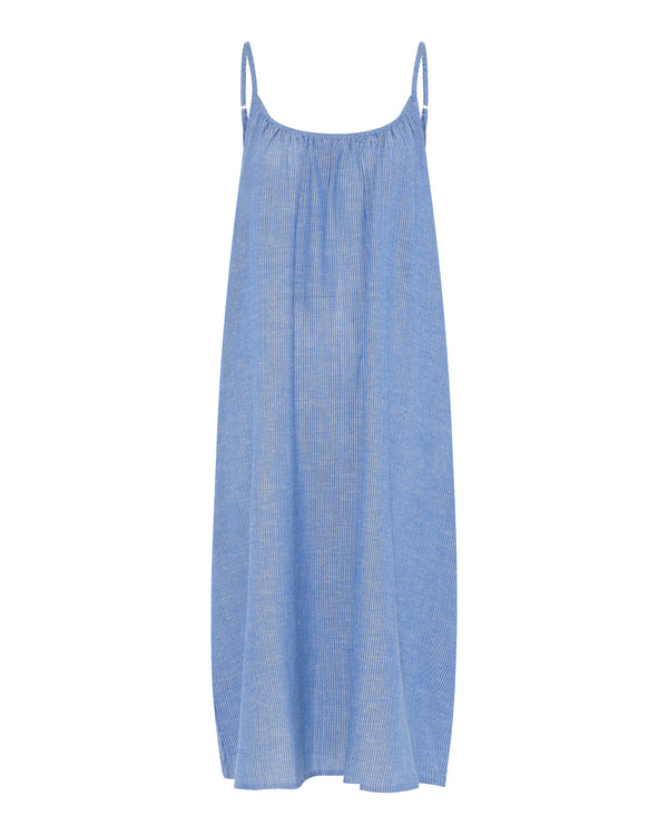 LA ROUGE ApS Julia Dress Dress Blue stripe