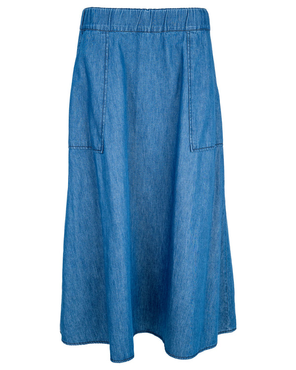 LA ROUGE ApS Pernille Denim Skirt Skirt Blue