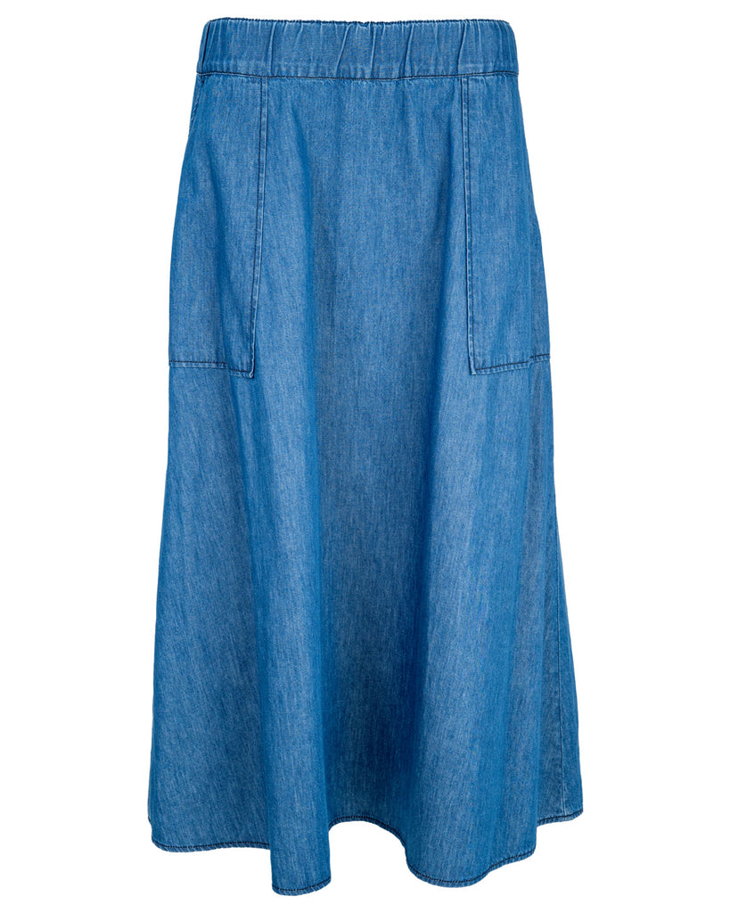 LA ROUGE ApS Pernille Denim Skirt Skirt Blue