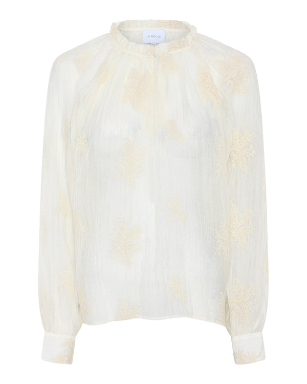 LA ROUGE ApS Pretty Blouse Blouse Sand