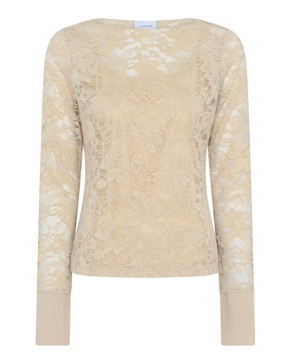 LA ROUGE ApS Lucia Blouse Top Cream