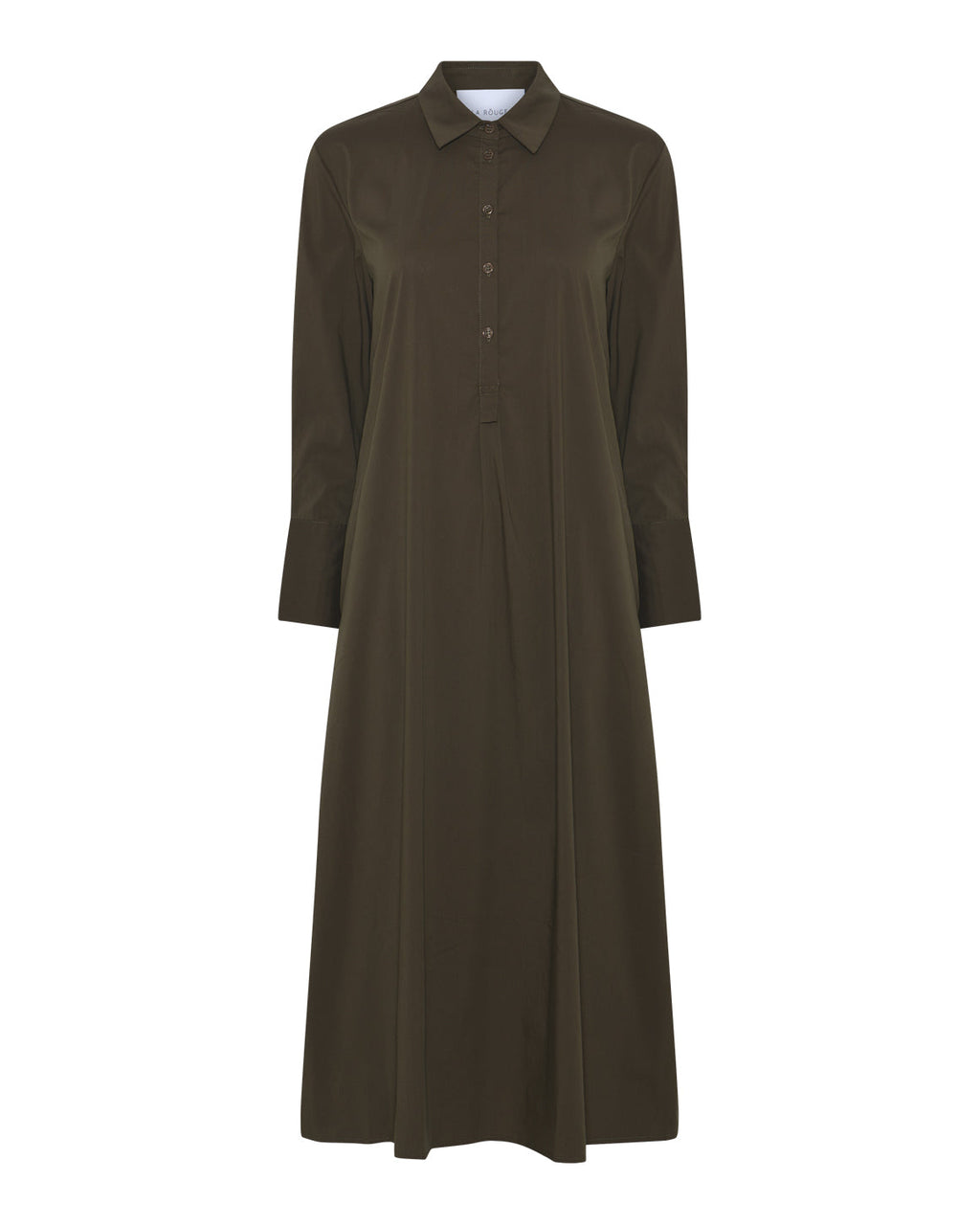 LA ROUGE ApS NOOS - Kamilla Shirt Dress Dress Army Green