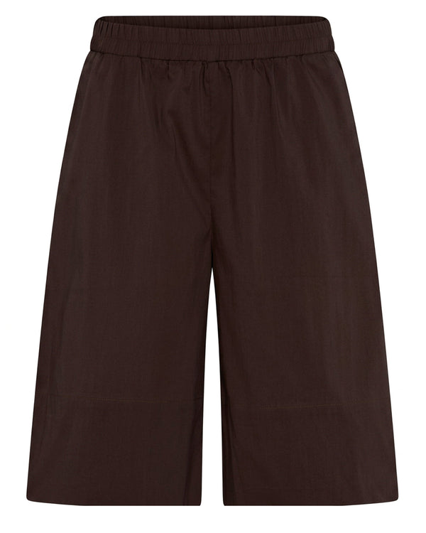 LA ROUGE ApS Vilma Bermuda Shorts Shorts Dark Brown