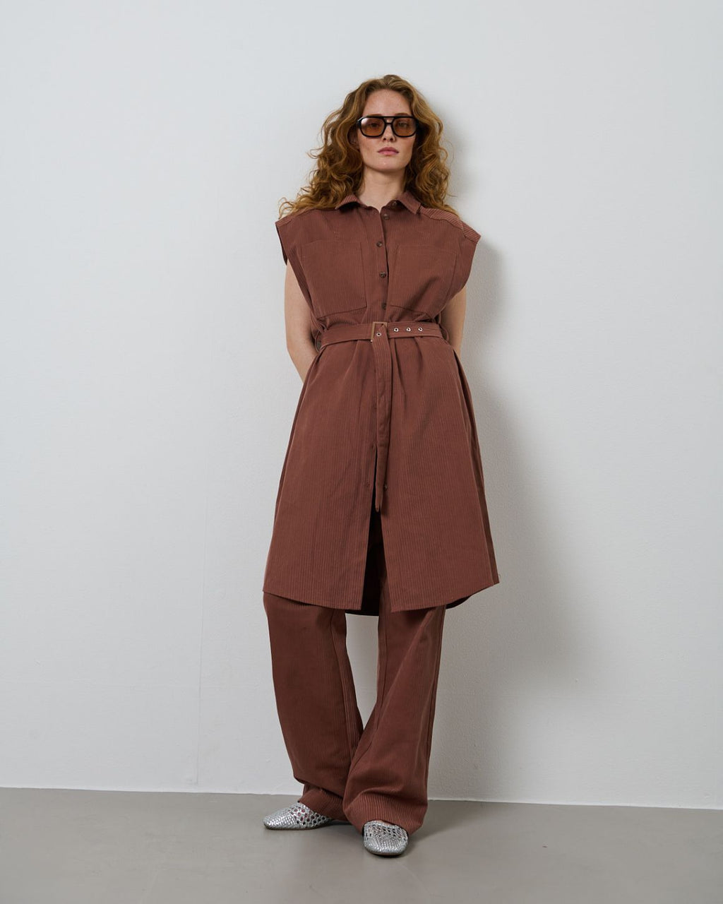 LA ROUGE ApS Lila Dress Dress Teracotta