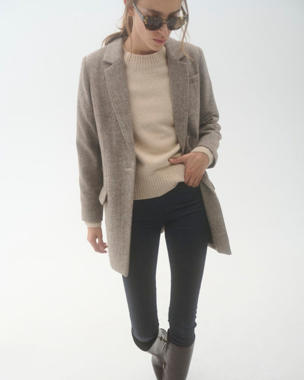 LA ROUGE ApS Agnete Blazer Blazer Brown