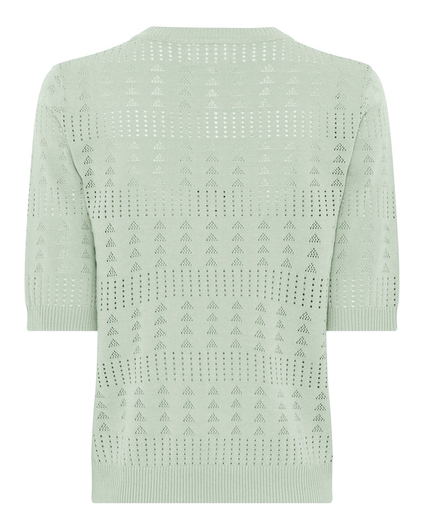 LA ROUGE ApS Alma Knit Knit Faded Green