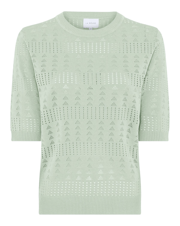 LA ROUGE ApS Alma Knit Knit Faded Green