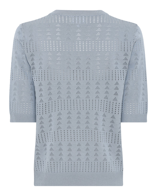LA ROUGE ApS Alma Knit Knit Light Blue