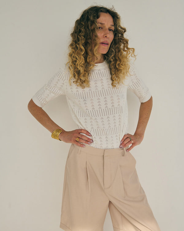 LA ROUGE ApS Alma Knit Knit Off White