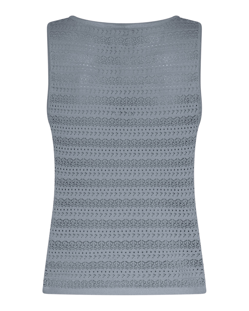 LA ROUGE ApS Alma Knit Top Top Faded Blue