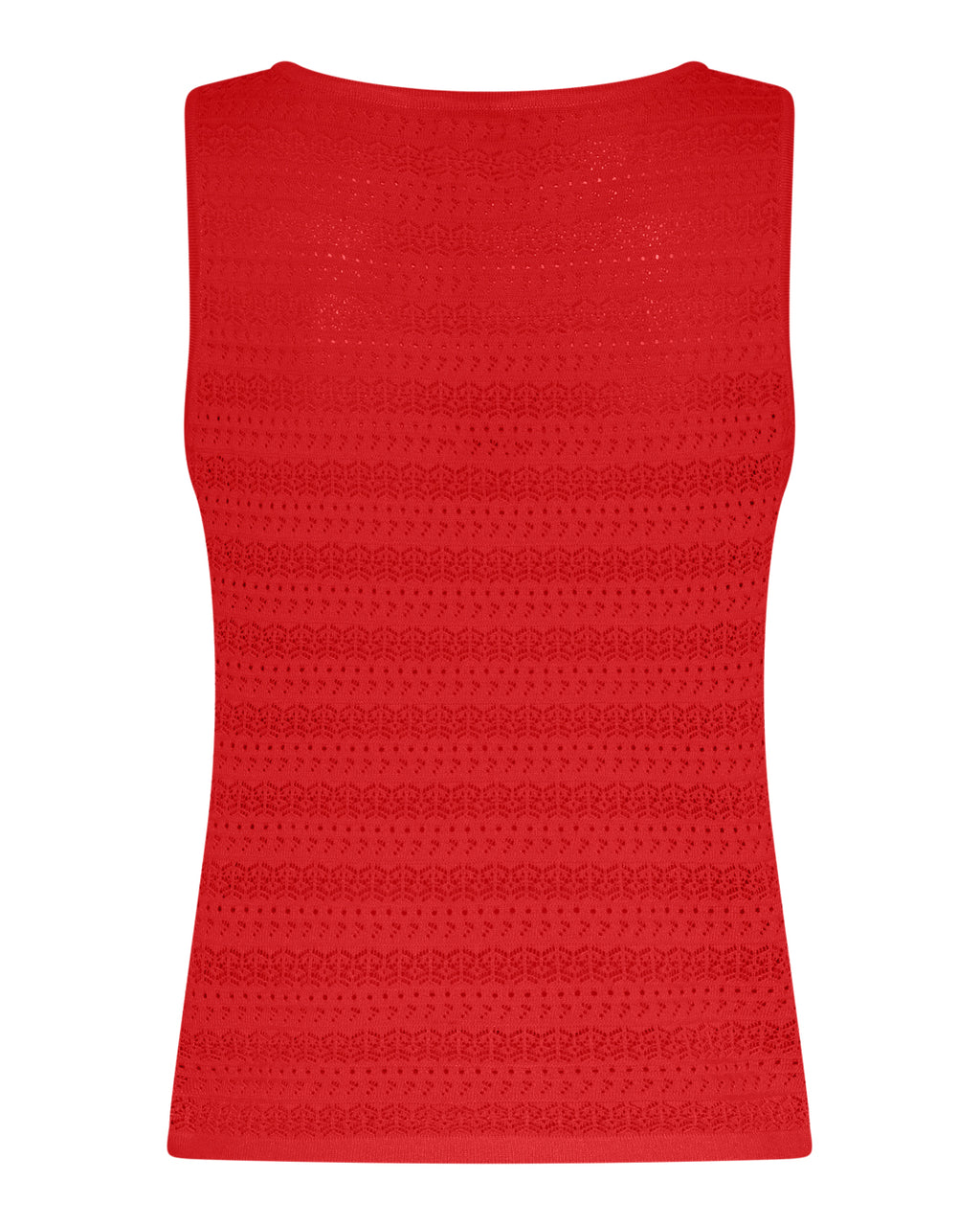 LA ROUGE ApS Alma Knit Top Top Red