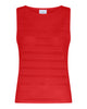 LA ROUGE ApS Alma Knit Top Top Red