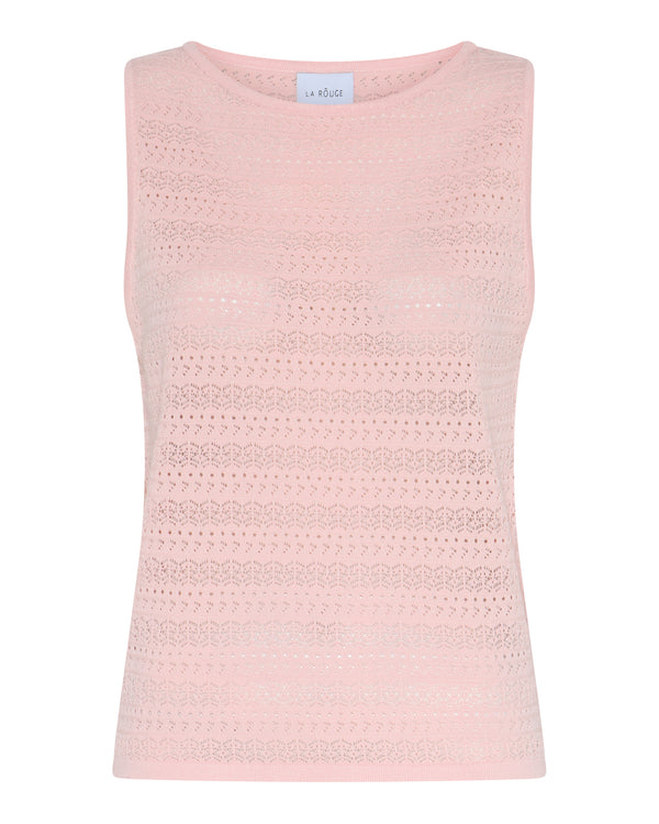 LA ROUGE ApS Alma Knit Top Top Rose