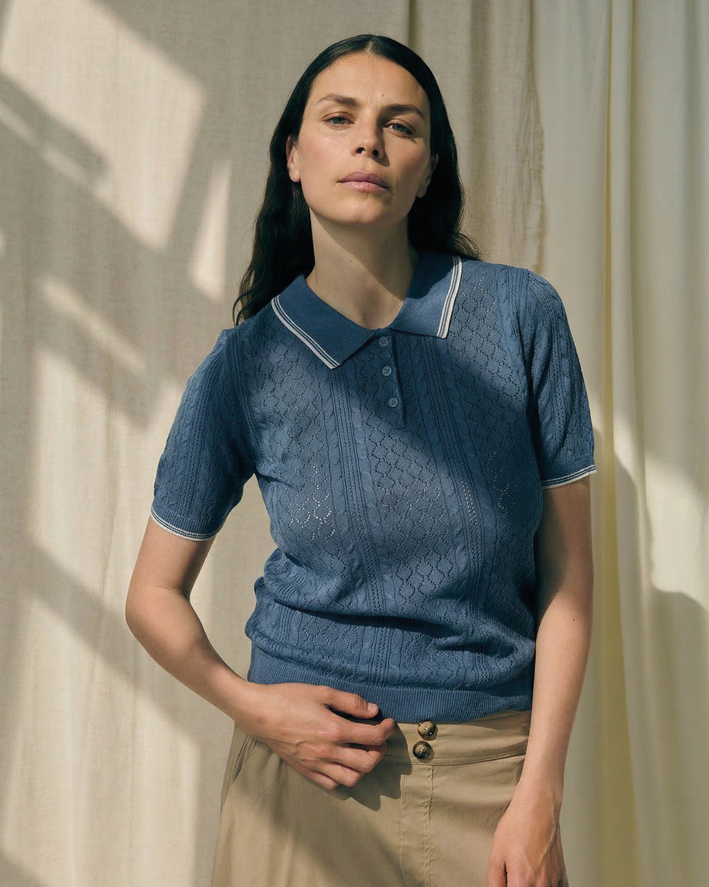 LA ROUGE ApS Alma Polo Polo Shirt Blue