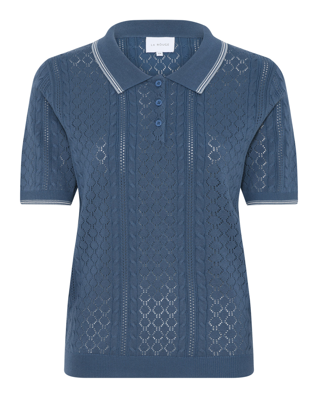 LA ROUGE ApS Alma Polo Polo Shirt Blue