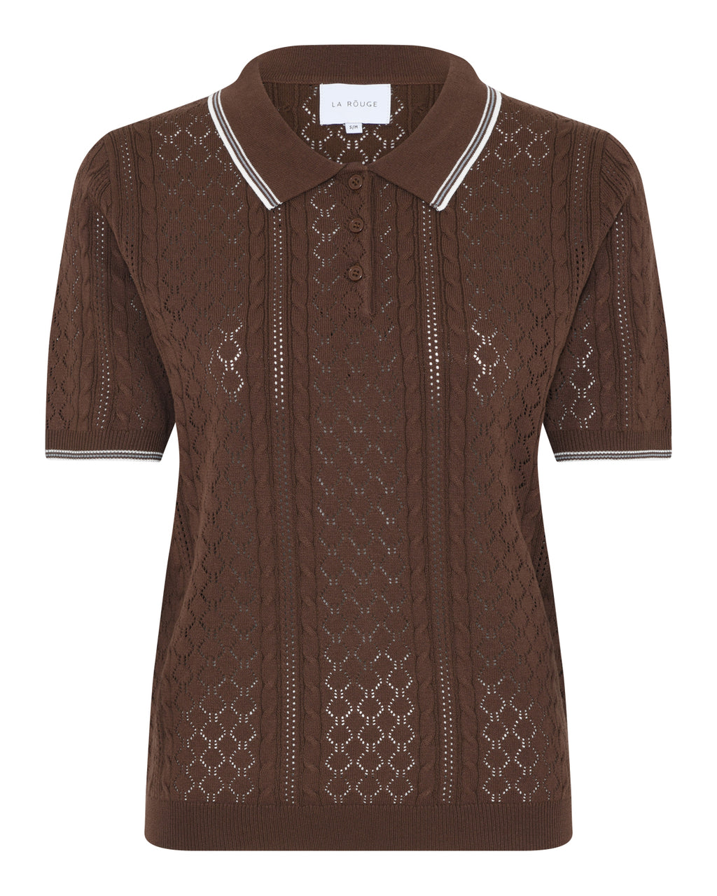 LA ROUGE ApS Alma Polo Polo Shirt Brown