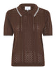 LA ROUGE ApS Alma Polo Polo Shirt Brown