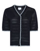 LA ROUGE ApS Alma S/S Cardigan Cardigan Navy