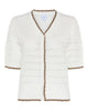 LA ROUGE ApS Alma S/S Cardigan Cardigan Off White