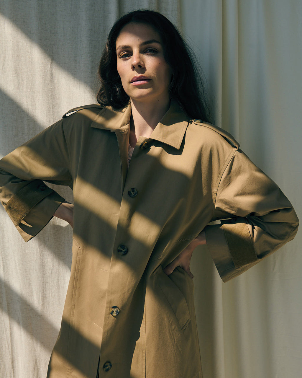 LA ROUGE ApS Alma Trenchcoat Trenchcoat Sand