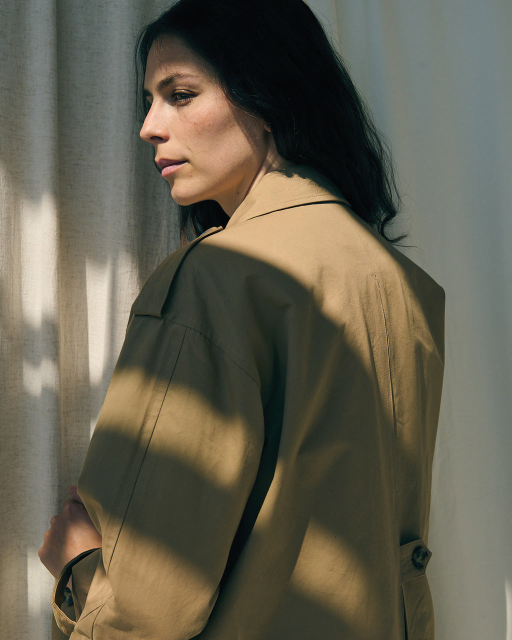 LA ROUGE ApS Alma Trenchcoat Trenchcoat Sand