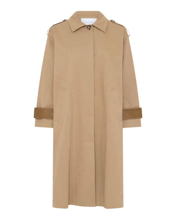 LA ROUGE ApS Alma Trenchcoat Trenchcoat Sand