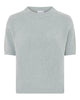 LA ROUGE ApS Alpa S/S Knit Knit Faded Green