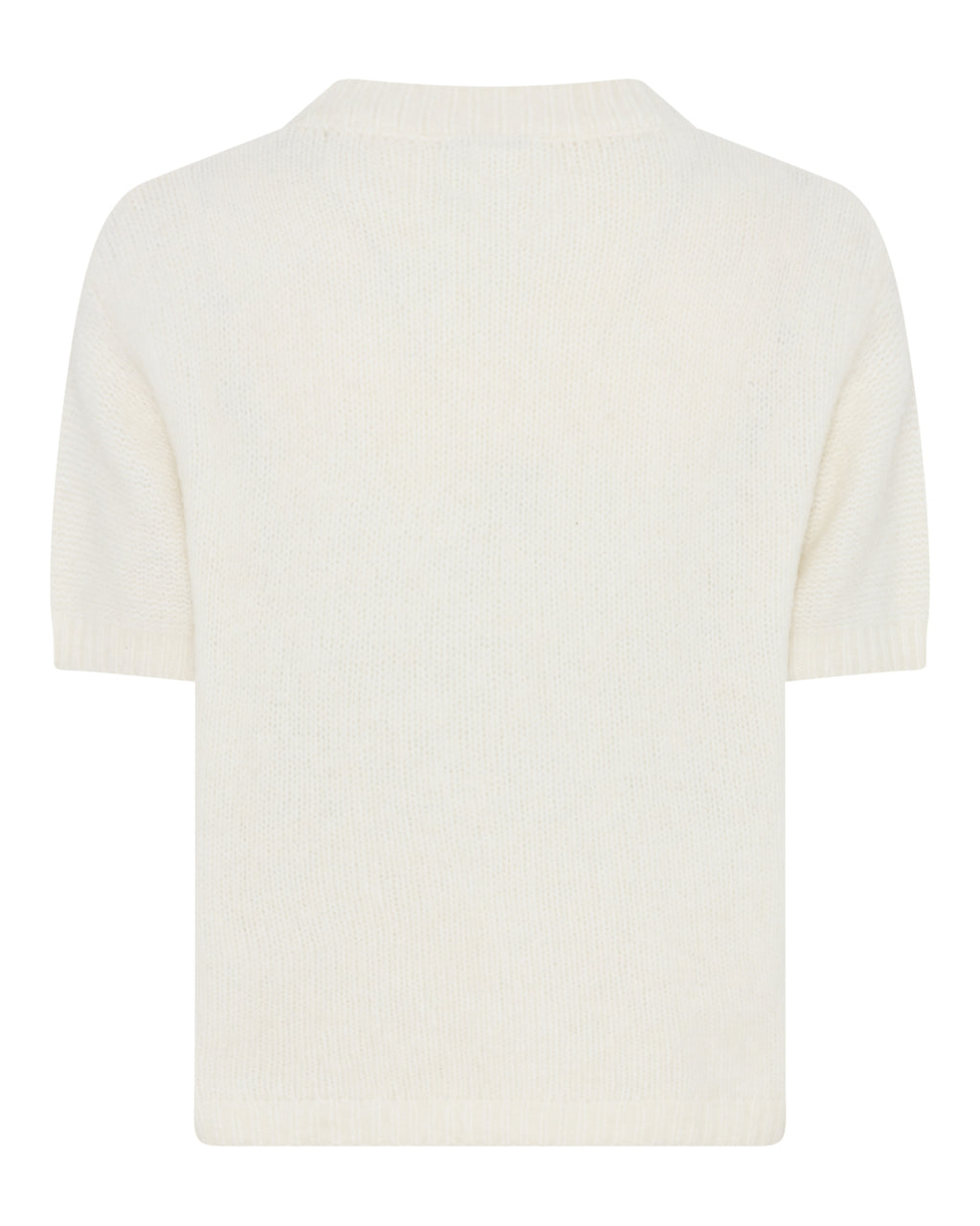 LA ROUGE ApS Alpa S/S Knit Knit Off White