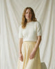 LA ROUGE ApS Alpa S/S Knit Knit Off White