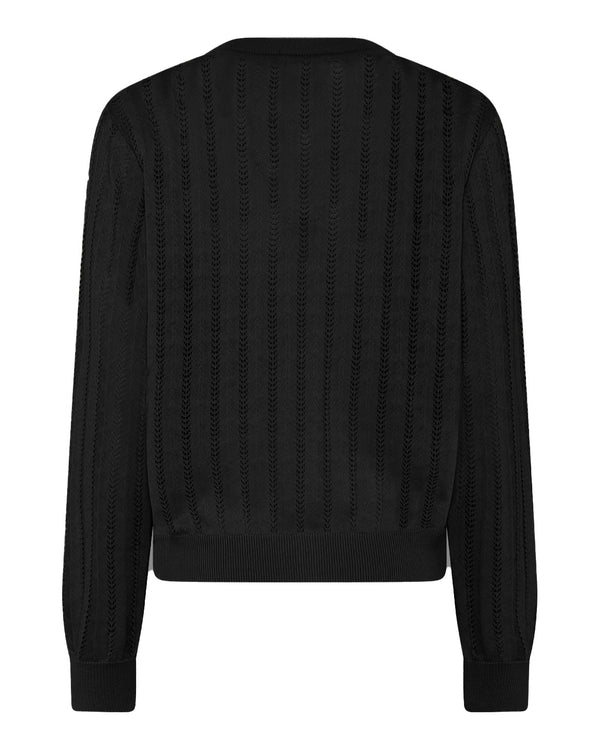 LA ROUGE ApS Anette Cardigan Knit Black