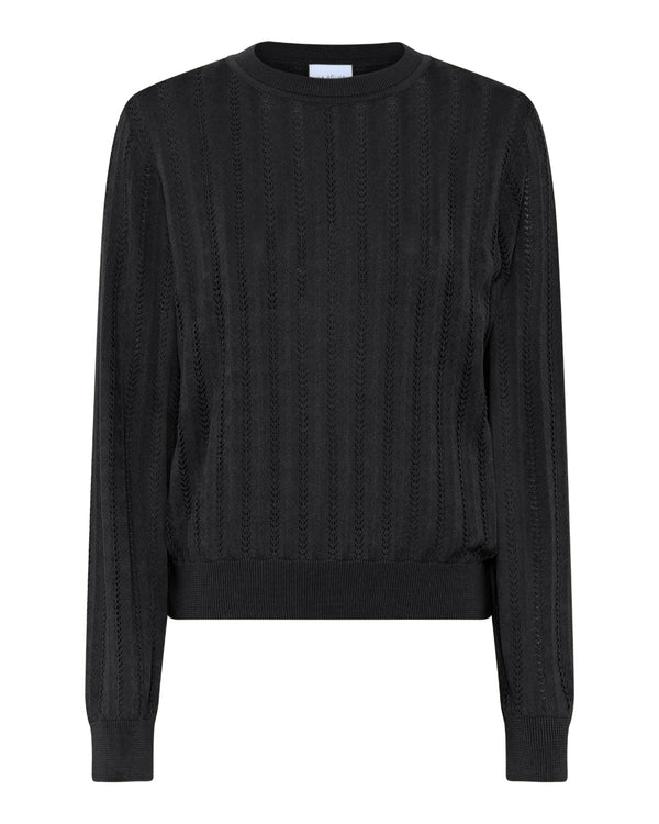 LA ROUGE ApS Anette Knit Knit Black