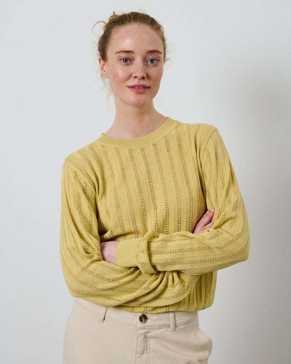 LA ROUGE ApS Anette Knit Knit Light Yellow