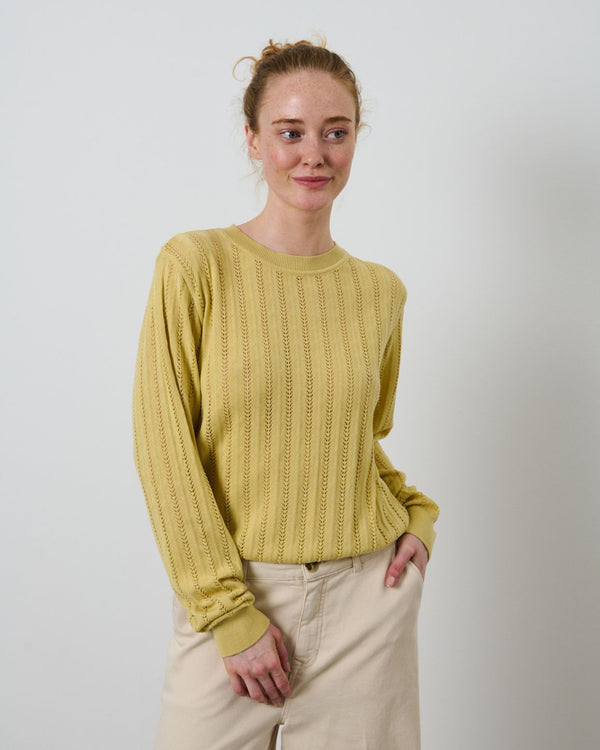 LA ROUGE ApS Anette Knit Knit Light Yellow