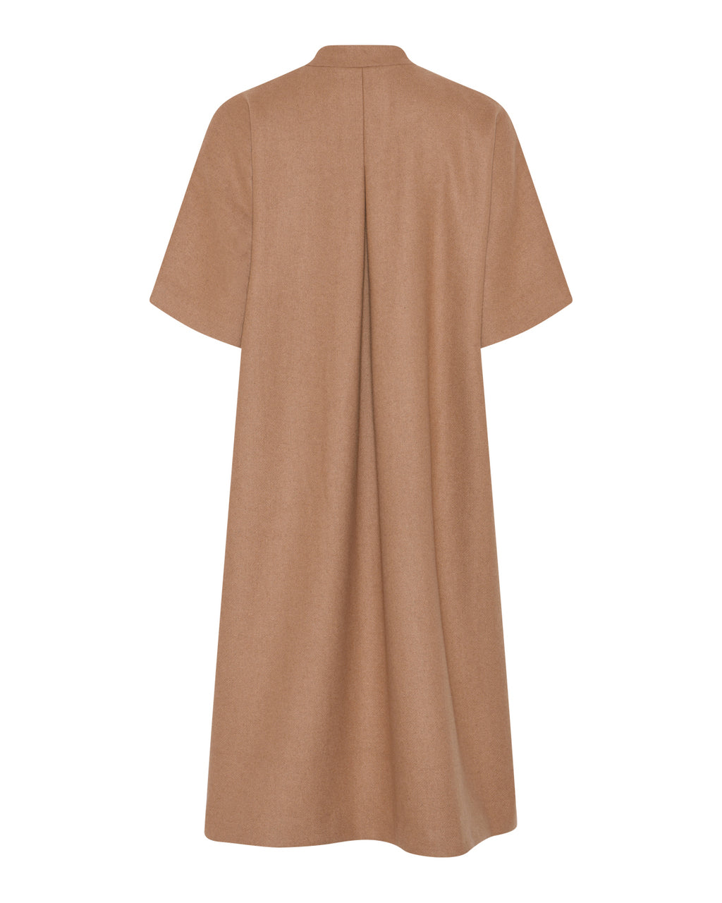 LA ROUGE ApS Anette Wool Cape - Long Jacket Camel