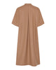LA ROUGE ApS Anette Wool Cape - Long Jacket Camel