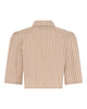 LA ROUGE ApS Anine Shirt Shirt Sand/Black Stripe