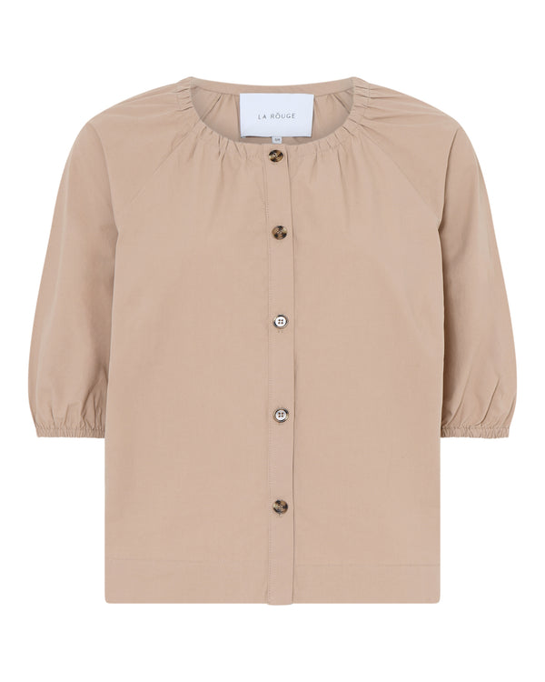 LA ROUGE ApS Anna Blouse Blouse Sand