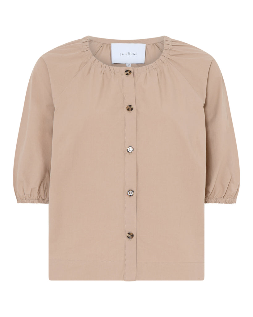 LA ROUGE ApS Anna Blouse Blouse Sand