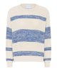 LA ROUGE ApS Anna Knit Knit Sand/Blue stripe