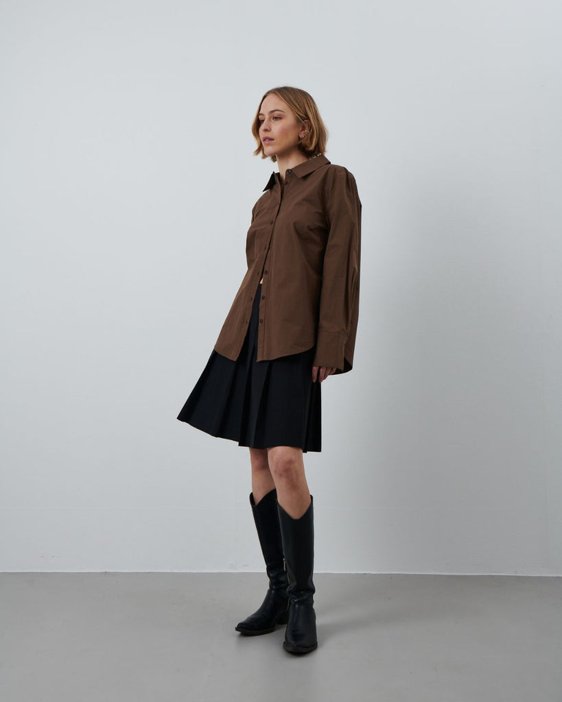 LA ROUGE ApS Anna shirt Shirt Brown