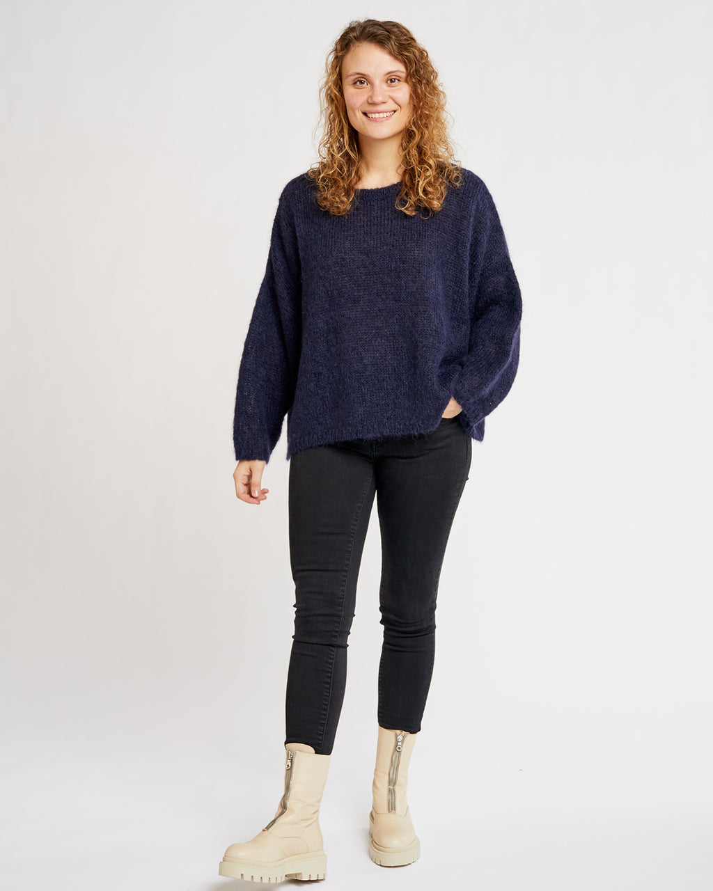 LA ROUGE ApS Asta Knit Knit Navy