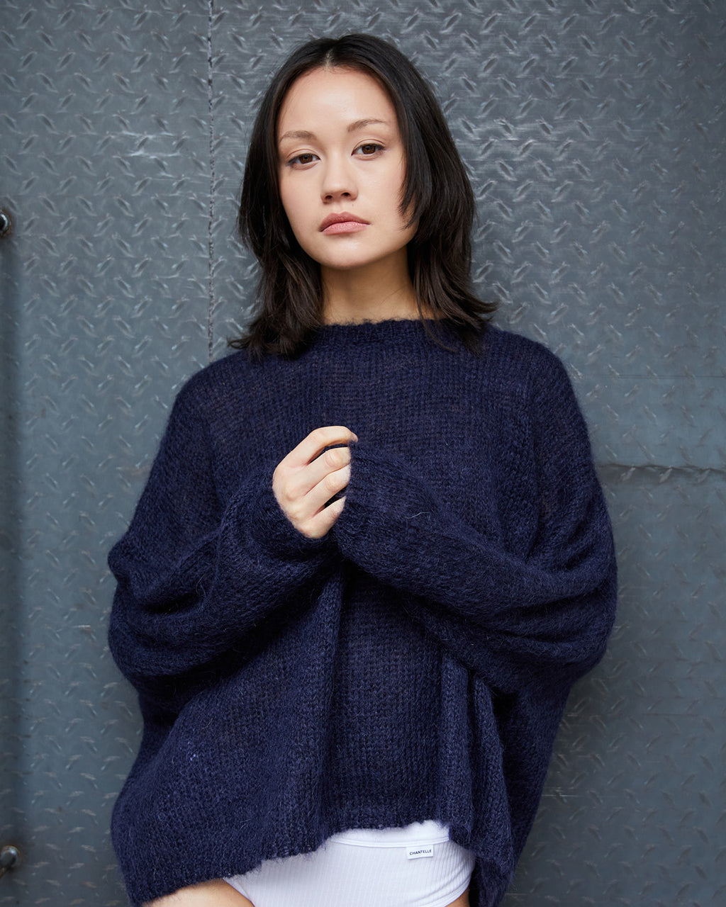 LA ROUGE ApS Asta Knit Knit Navy