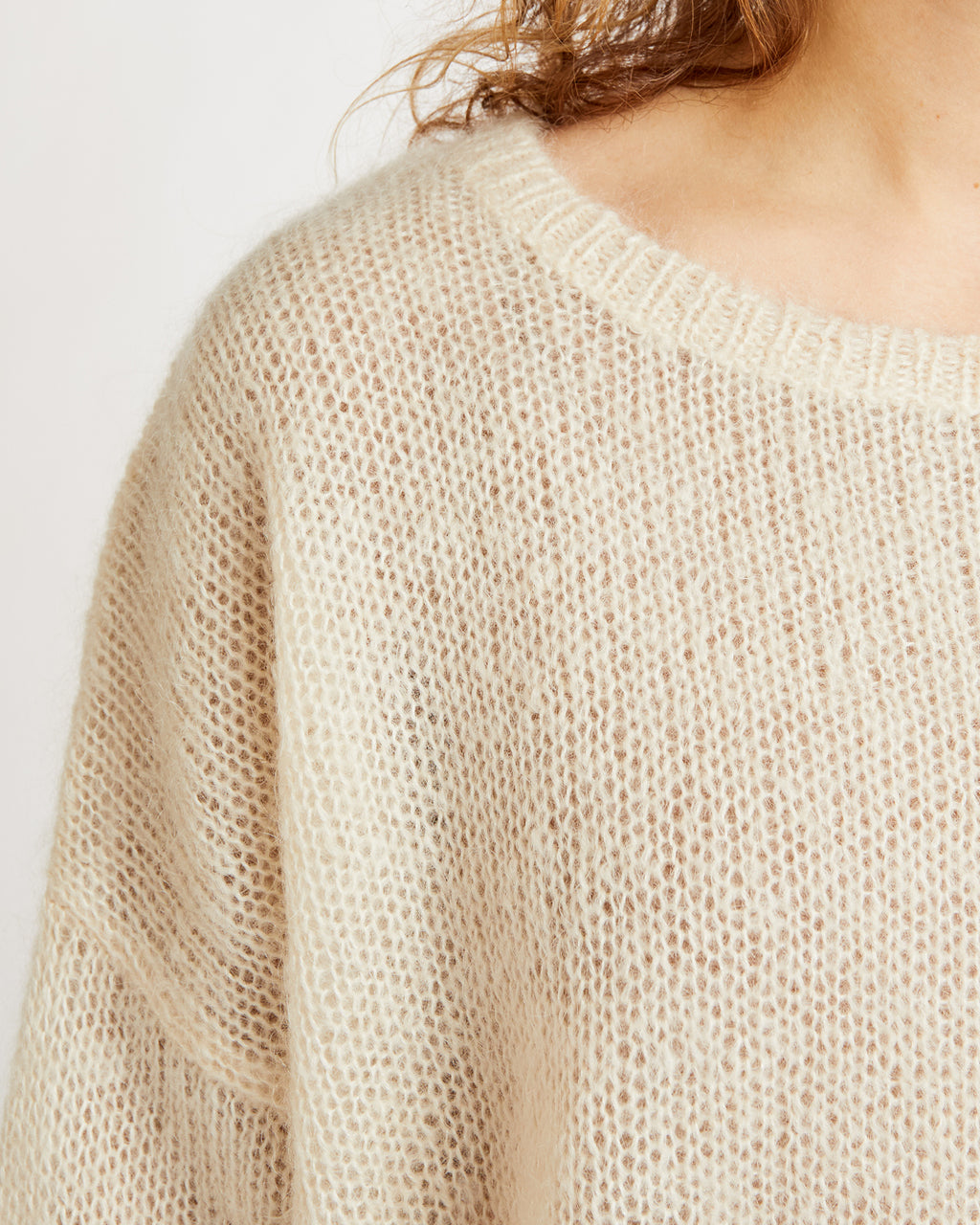 LA ROUGE ApS Asta Knit Knit Off White