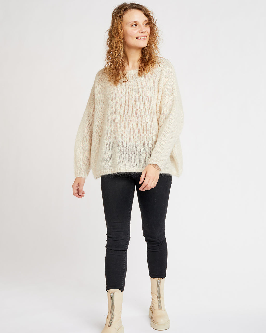 LA ROUGE ApS Asta Knit Knit Off White