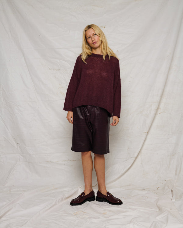 LA ROUGE ApS Asta Knit Knit Wine