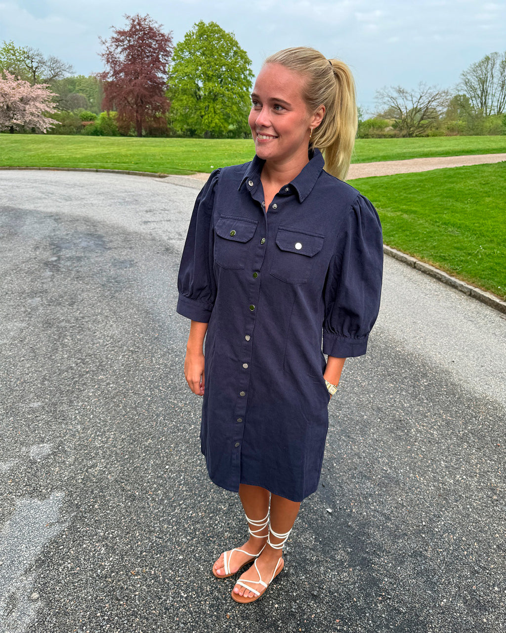 LA ROUGE ApS Augusta Dress Dress Navy