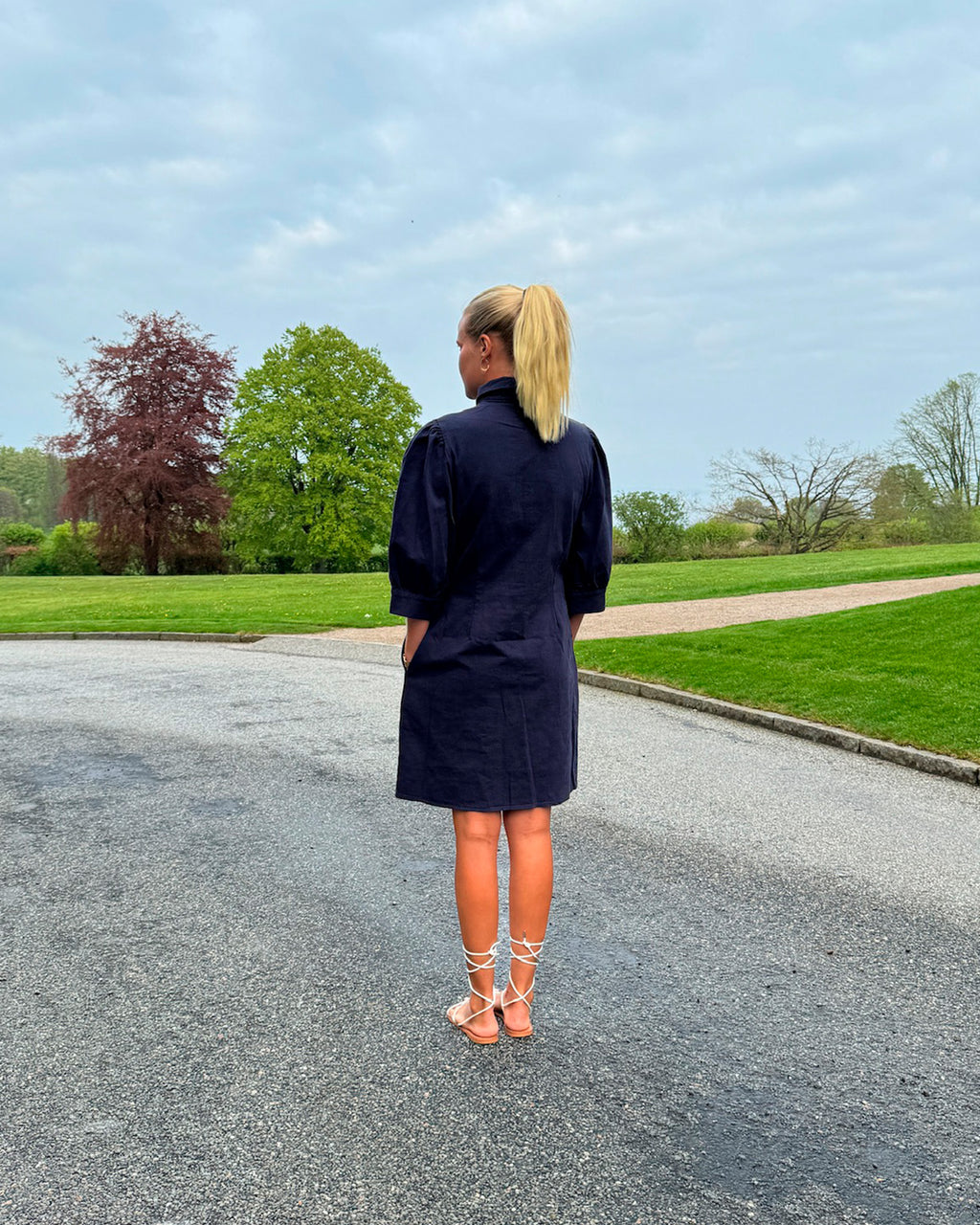 LA ROUGE ApS Augusta Dress Dress Navy