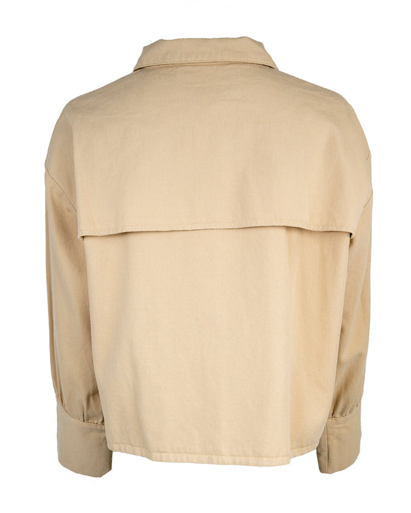 LA ROUGE ApS Augusta Shirt Jacket Jacket Off White