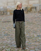 LA ROUGE ApS Baggy Pants Pants Army Green